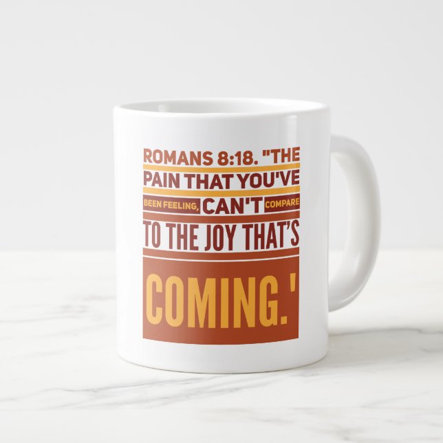 Caneca De Café Grande Joy Jumbo Mug (Frente Esquerda)