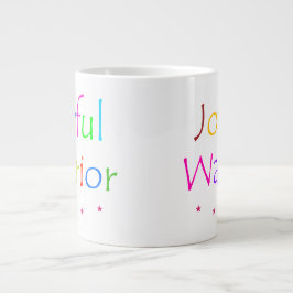 Caneca De Café Grande Joyful Warrior