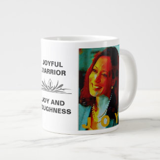 Caneca De Café Grande Joyful Warrior Mug