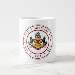 Caneca De Café Grande + JUMBO 20 oz PMC Selo Mágico branco