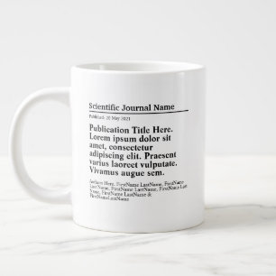 Caneca De Café Grande Jumbo 20oz Mug de publicação personalizada