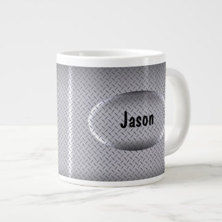 Caneca De Café Grande Jumbo Caras Monogramas Cafés