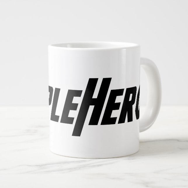 Caneca De Café Grande Jumbo Coffee Mug (Frente Esquerda)