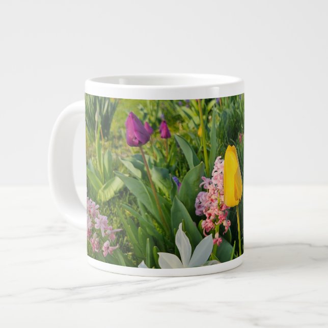 Caneca De Café Grande Jumbo Mug (Frente Esquerda)