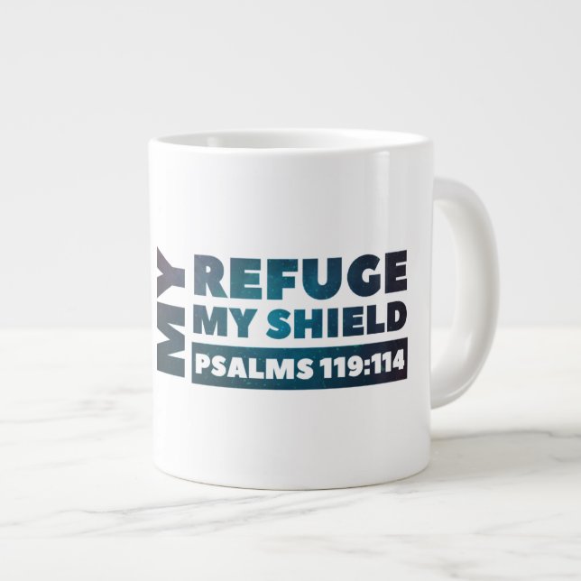 CANECA DE CAFÉ GRANDE JUMBO MUG (Frente Esquerda)