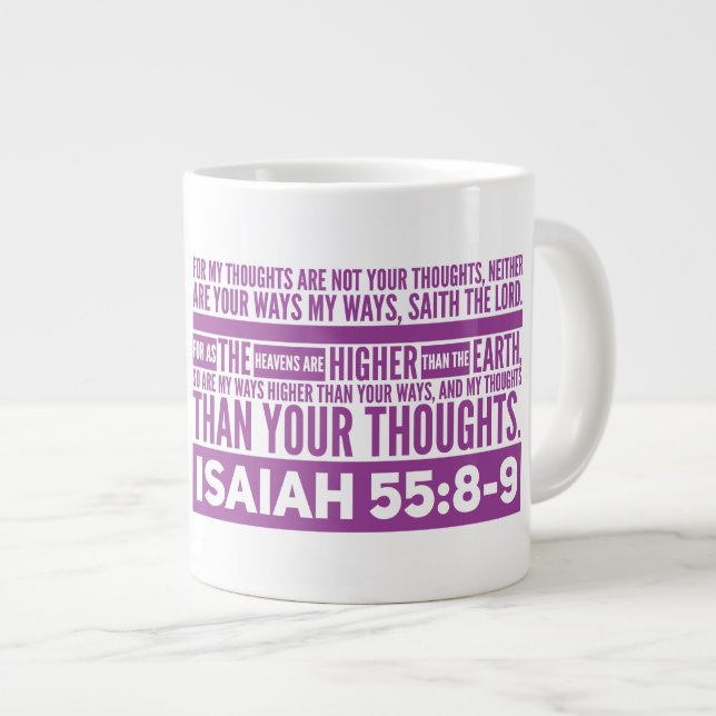 Caneca De Café Grande Jumbo Mug (Frente Esquerda)