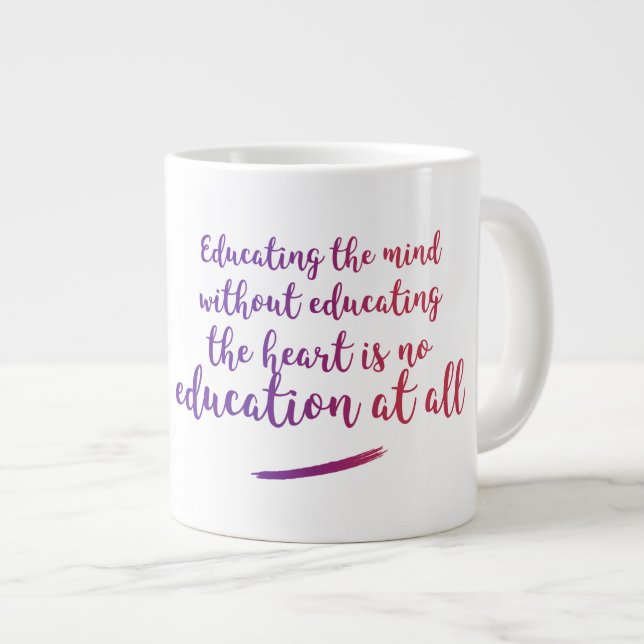 Caneca De Café Grande - Jumbo Mug (Frente Esquerda)