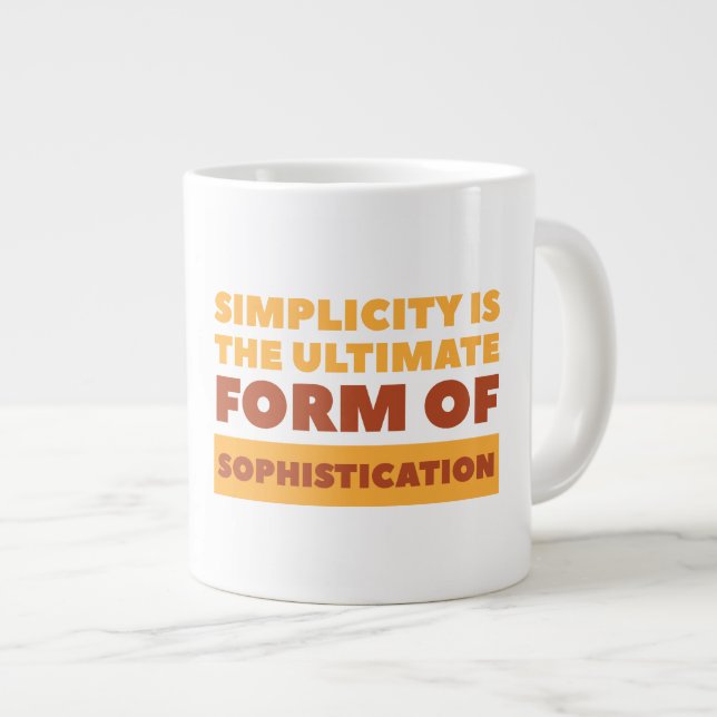 Caneca De Café Grande Jumbo Mug (Frente Esquerda)