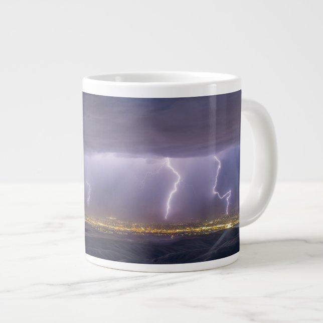 Caneca De Café Grande Jumbo Mug (Frente Esquerda)