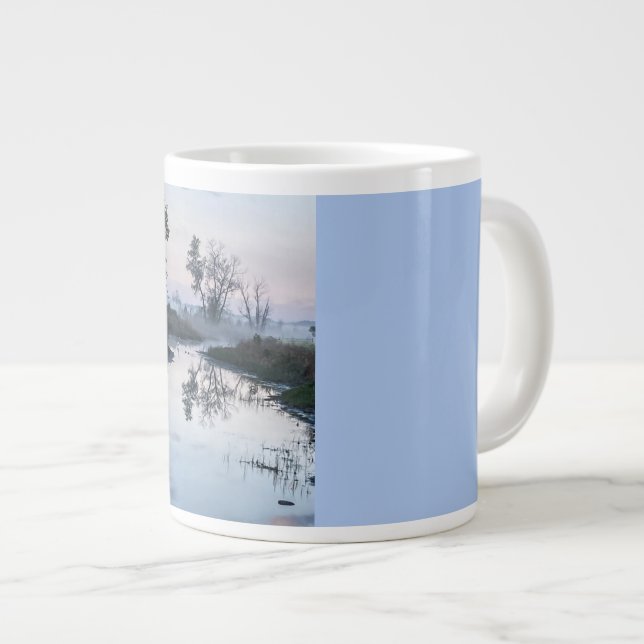 Caneca De Café Grande Jumbo Mug de 20 oz (Frente Esquerda)