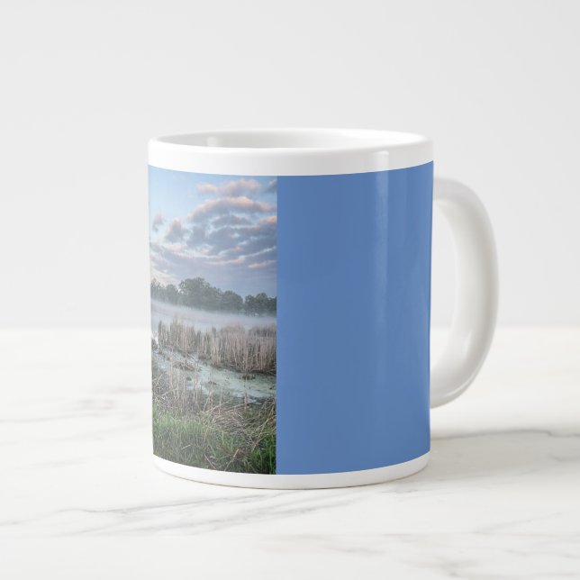 Caneca De Café Grande Jumbo Mug de 20 oz (Frente Esquerda)