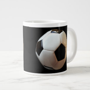 Caneca De Café Grande Jumbo Mug De Bola De Futebol