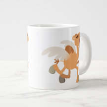 Jumbo Mug de Cartoon Marado Bonito