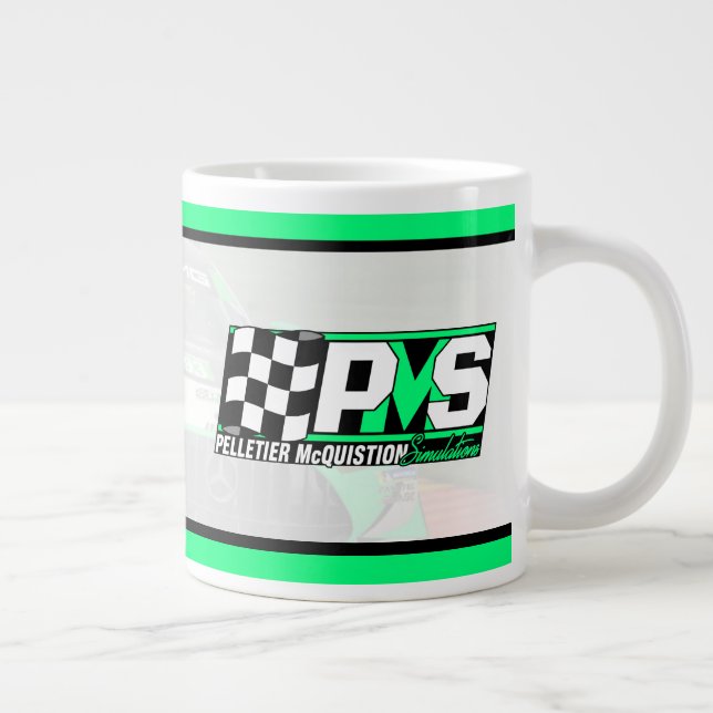 Caneca De Café Grande Jumbo Mug de resistência PMS 2022 (Direita)
