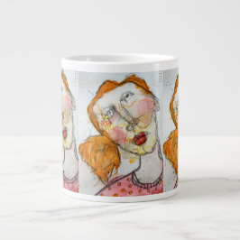 Caneca De Café Grande Jumbo Mug - Desejo