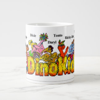 Caneca De Café Grande Jumbo Mug DinoKids