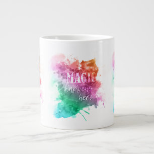 Caneca De Café Grande Jumbo mug "mágico"