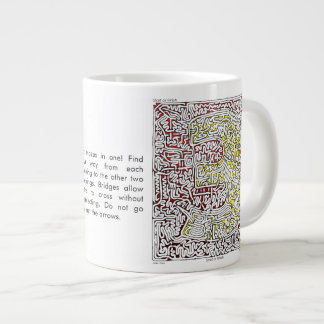 Caneca De Café Grande Jumbo Mug Maze Três