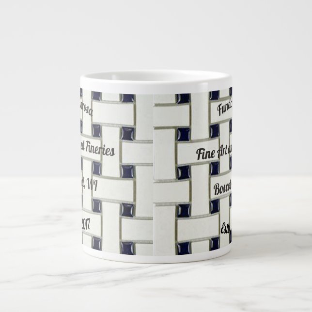 Caneca De Café Grande Jumbo Mug personalizado (Frente)