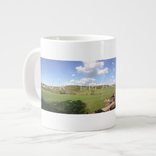 Caneca De Café Grande Jumbo Mug Personalizado De Fotografia Panorâmica 