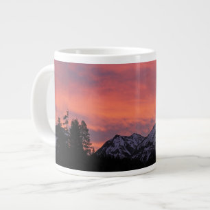 Caneca De Café Grande Jumbo Mug Personalizado Sunrise