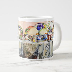 Caneca De Café Grande Jumbo Mug Pintado