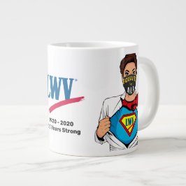 Caneca De Café Grande Jumbo Mug Supereleitor LWV