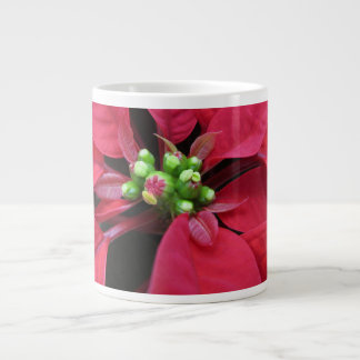 Caneca De Café Grande Jumbo Poinsettia Mug