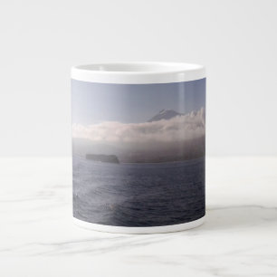 Caneca De Café Grande Jumbo Sea Volcano Mug
