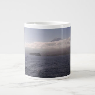 Caneca De Café Grande Jumbo Sea Volcano Mug