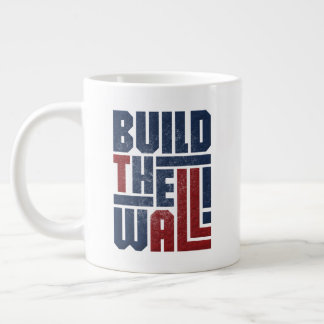 Caneca De Café Grande Jumbo Size CONSTRUI O WALL Mug