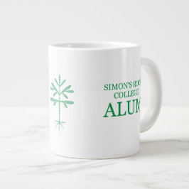 Caneca De Café Grande Jumbo "SRC Alum" Mug com Sapling Verde