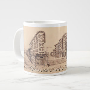 Caneca De Café Grande Jumbo Vancouver Copo de café Mug Personalize Taç