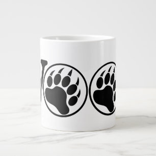 Caneca De Café Grande Jumbo WOOF (20oz) Mug