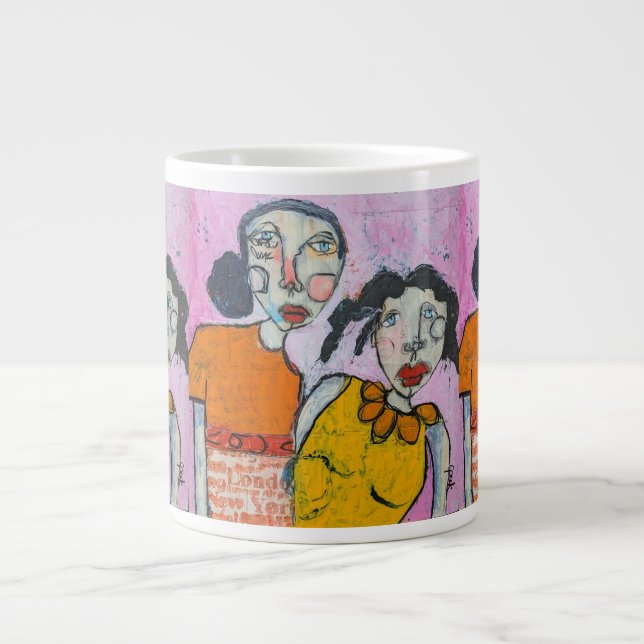 Caneca De Café Grande Juntos (Frente)