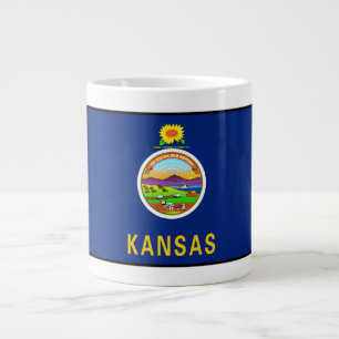 Caneca De Café Grande Kansas