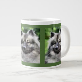 Caneca De Café Grande Keeshond Lovers Art Gifts