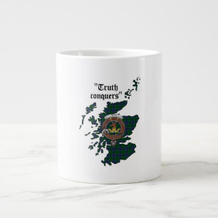 Caneca De Café Grande Keith Clan Crachá Jumbo Mug