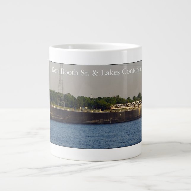 Caneca De Café Grande Ken Booth Sr. & Lagos Contender Jumbo (Frente)