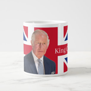 Caneca De Café Grande King Charles lll Mug