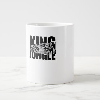 Caneca De Café Grande King of the Jungle