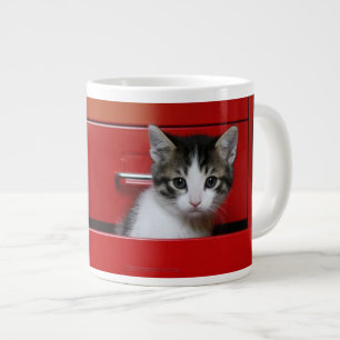 Caneca De Café Grande Kitten