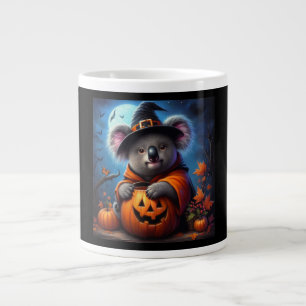 Caneca De Café Grande Koala Halloween Costume