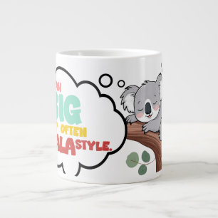 Caneca De Café Grande koala Mug