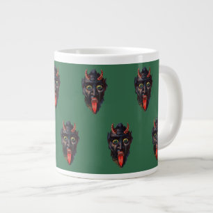 Caneca De Café Grande Krampus Christmas