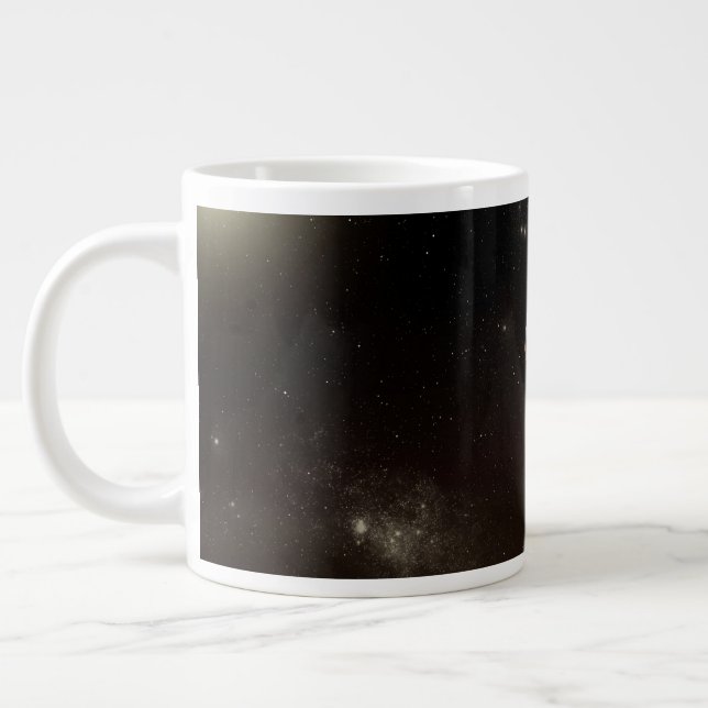 Caneca De Café Grande Laboratório de Ciência Mars Aeródroma Cápsula (Esquerda)
