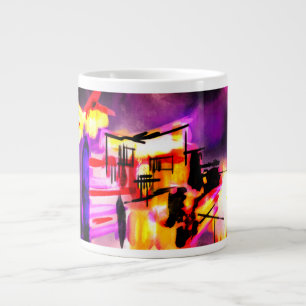 Caneca De Café Grande Labrador e Farol