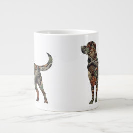 Caneca De Café Grande Labrador Retriever Jumbo Coffee Mug