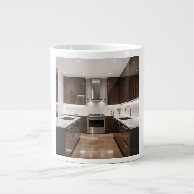 Caneca De Café Grande Lacquered High-Gloss Cabinetry (Frente)