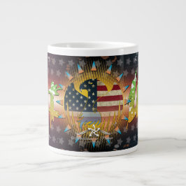 Caneca De Café Grande Lady Sioux